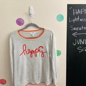 Popular "Happy" sweater from TIME AND TRU (XL)